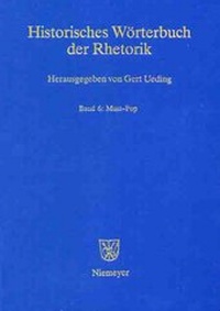 Enlarge image Cover: Historisches Wörterbuch der Rhetorik - Max Niemeyer Verlag