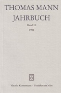 Cover: Thomas Mann Jahrbuch - Vittorio Klostermann Verlag