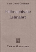 Cover: Philosophische Lehrjahre - Vittorio Klostermann Verlag