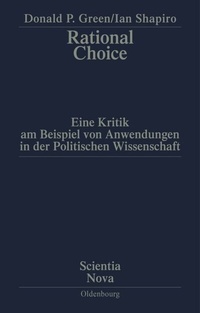 Enlarge image Cover: Rational Choice - De Gruyter Oldenbourg