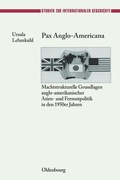 Cover: Pax Anglo-Americana - De Gruyter Oldenbourg