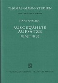 Cover: Ausgew&auml;hlte Aufs&auml;tze 1963-1995 - Vittorio Klostermann Verlag