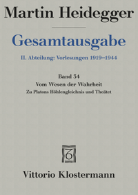 Abbildung von: Vom Wesen der Wahrheit - Vittorio Klostermann Verlag