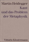 Cover: Kant und das Problem der Metaphysik - Vittorio Klostermann Verlag