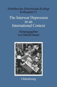 Enlarge image Cover: The Interwar Depression in an International Context - De Gruyter Oldenbourg