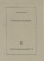 Cover: Über den Humanismus - Vittorio Klostermann Verlag