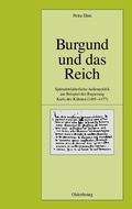 Cover: Burgund und das Reich - De Gruyter Oldenbourg