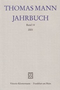 Cover: Thomas Mann Jahrbuch - Vittorio Klostermann Verlag