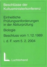 Abbildung von: Einheitliche Prüfungsanforderungen in der Abiturprüfung / Einheitliche Prüfungsanforderungen in der Abiturprüfung - Luchterhand