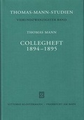 Cover: Collegheft 1894-1895 - Vittorio Klostermann Verlag