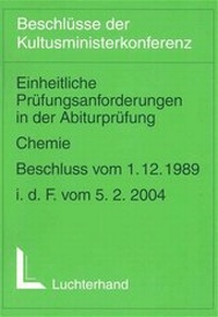 Abbildung von: Einheitliche Prüfungsanforderungen in der Abiturprüfung / Einheitliche Prüfungsanforderungen in der Abiturprüfung - Luchterhand