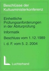 Abbildung von: Einheitliche Prüfungsanforderungen in der Abiturprüfung / Einheitliche Prüfungsanforderungen in der Abiturprüfung - Luchterhand