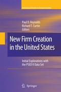 Cover: New Firm Creation in the United States - Springer