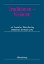 Cover: Traditionen - Visionen - De Gruyter Oldenbourg