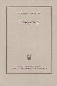 Enlarge image Cover: L'Europe éclairée - Vittorio Klostermann Verlag