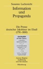 Cover: Information und Propaganda - De Gruyter Oldenbourg