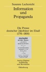 Cover: Information und Propaganda - De Gruyter Oldenbourg