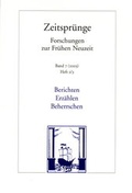 Cover: Berichten, Erz&auml;hlen, Beherrschen - Vittorio Klostermann Verlag