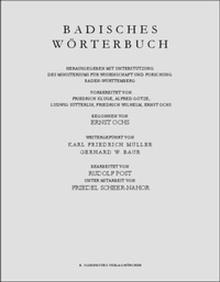 Abbildung von: Riedmatte-Rübenschese - De Gruyter Oldenbourg