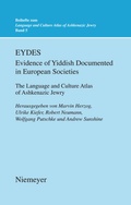Cover: EYDES (Evidence of Yiddish Documented in European Societies) - De Gruyter