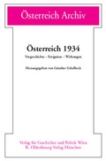 Cover: &Ouml;sterreich 1934 - Oldenbourg Wissenschaftsverlag