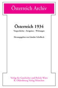 Enlarge image Cover: Österreich 1934 - Oldenbourg Wissenschaftsverlag