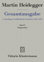 Cover: Wegmarken (1919-1961) - Vittorio Klostermann Verlag