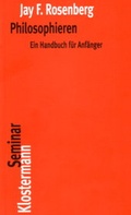 Cover: Philosophieren - Vittorio Klostermann Verlag