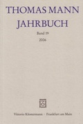Cover: Thomas Mann Jahrbuch - Vittorio Klostermann Verlag
