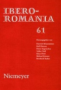 Cover: Iberoromania. Revista dedicada a las Lenguas y Literaturas iberorom&aacute;nicas... - Max Niemeyer Verlag