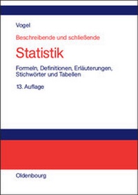 Abbildung von: Beschreibende und schließende Statistik - De Gruyter Oldenbourg