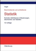Cover: Beschreibende und schlie&szlig;ende Statistik - De Gruyter Oldenbourg