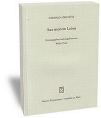 Enlarge image Cover: Aus meinem Leben - Vittorio Klostermann Verlag