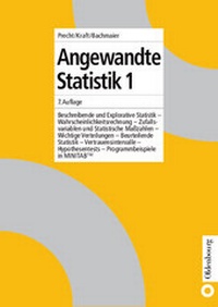 Abbildung von: Angewandte Statistik 1 - De Gruyter Oldenbourg