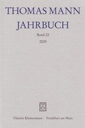 Cover: Thomas Mann Jahrbuch - Vittorio Klostermann Verlag