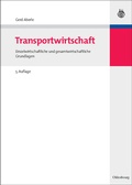 Cover: Transportwirtschaft - De Gruyter Oldenbourg