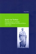 Cover: Justiz im Verh&ouml;r - Vittorio Klostermann Verlag