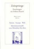 Cover: Nation - Europa - Welt - Vittorio Klostermann Verlag