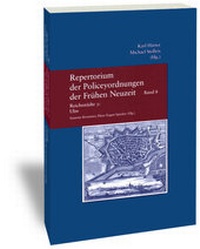 Abbildung von: Band 8: Reichsstädte 3: Ulm - Vittorio Klostermann Verlag