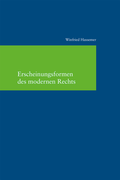 Cover: Erscheinungsformen des modernen Rechts - Vittorio Klostermann Verlag