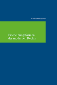 Enlarge image Cover: Erscheinungsformen des modernen Rechts - Vittorio Klostermann Verlag