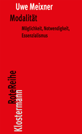 Cover: Modalit&auml;t - Vittorio Klostermann Verlag