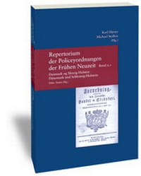 Abbildung von: Band 9: Danmark og Slesvig-Holsten / Dänemark und Schleswig-Holstein - Vittorio Klostermann Verlag