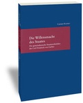 Cover: Die Willensmacht des Staates - Vittorio Klostermann Verlag
