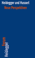Cover: Heidegger und Husserl - Vittorio Klostermann Verlag