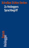 Cover: Schreiben, Dichten, Denken - Vittorio Klostermann Verlag
