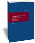 Cover: Ausgew&auml;hlte Aufs&auml;tze und Beitr&auml;ge - Vittorio Klostermann Verlag