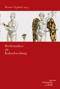 Cover: Rechtsanalyse als Kulturforschung - Vittorio Klostermann Verlag
