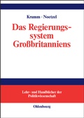 Cover: Das Regierungssystem Gro&szlig;britanniens - De Gruyter Oldenbourg