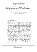 Cover: Reisen ohne Wiederkehr - Oldenbourg Wissenschaftsverlag